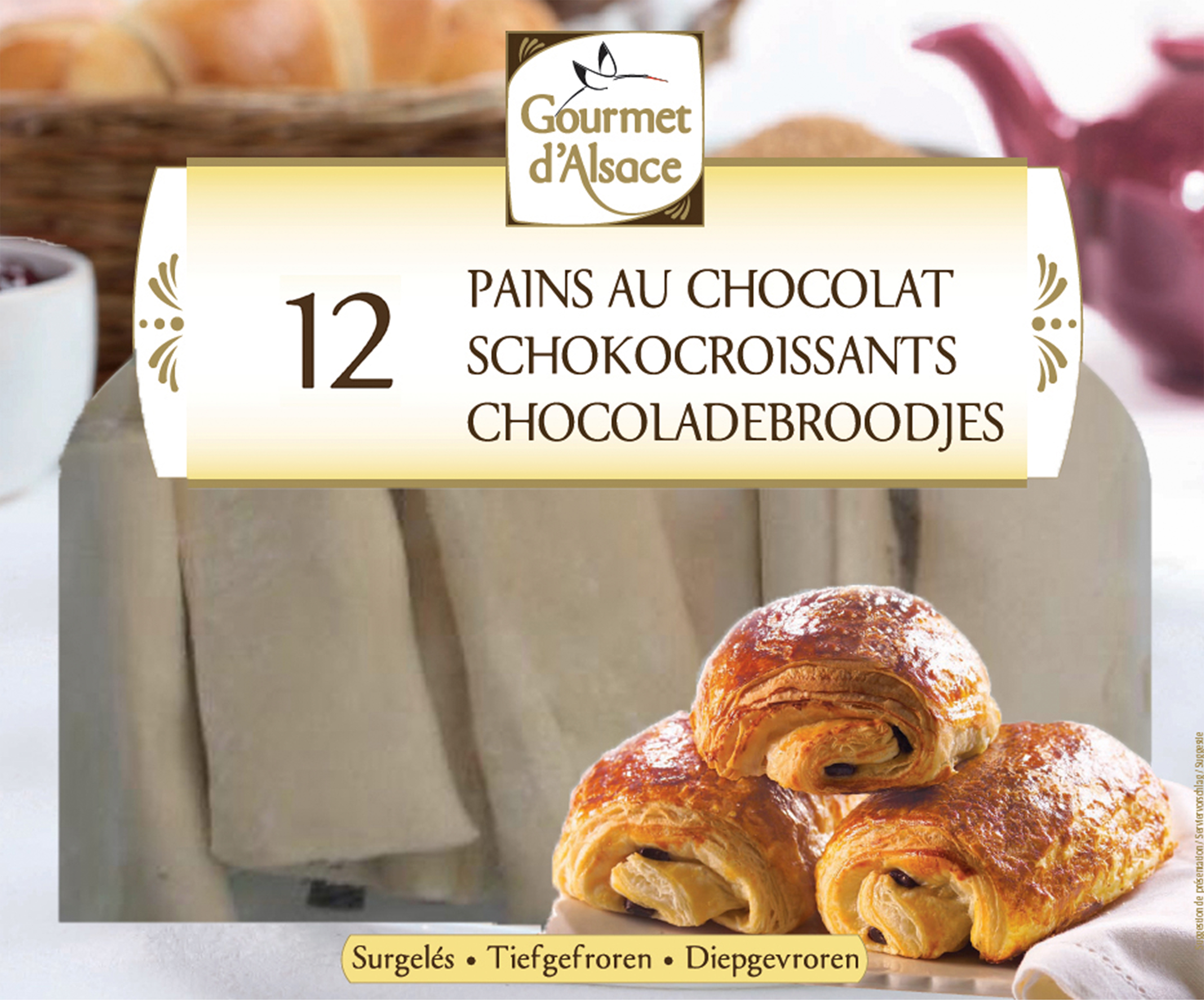 PAINS AU CHOCOLAT SURGELÉS