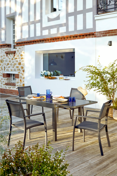  TABLE EXTENSIBLE EN ALUMINIUM  code EAN 3267070033391 