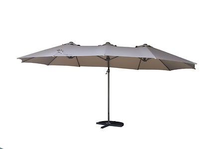  Parasol excentré 4,7x2,8m taupe code EAN 3267078917884 