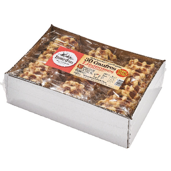  Gaufres Liegeoises Biscuiterie Bourdon code EAN 3267620000316 