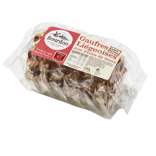 BOURDON Gaufres liègeoise code EAN 3267620002143 