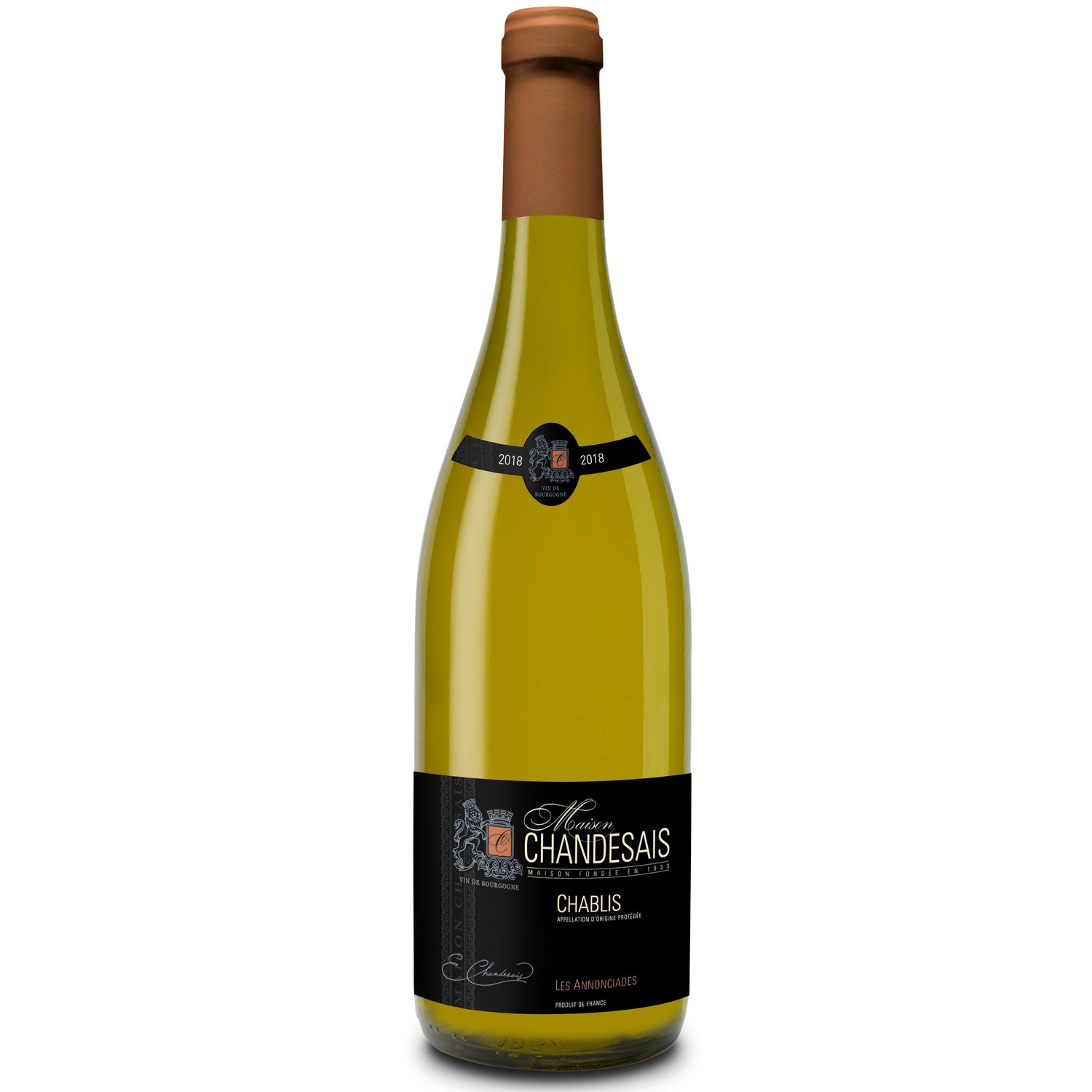 Vin blanc Chablis Les Annonciades MAISON CHANDE...
