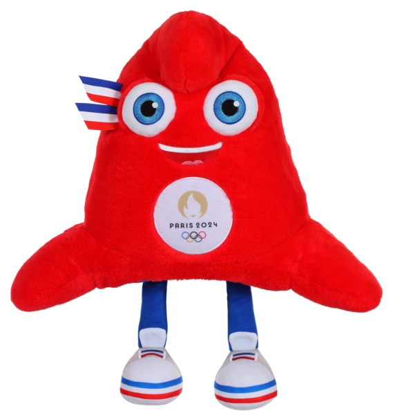 PELUCHE MASCOTTE JEUX OLYMPIQUES PARIS 2024 40CM JO 2024 3268060716676 JO 2024 PELUCHE MASCOTTE JEUX OLYMPIQUES PARIS 2024 40CM JO 2024 3268060716676 JO 2024