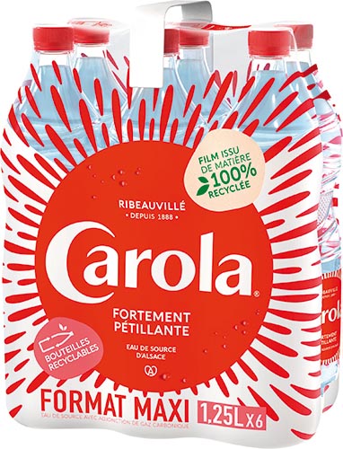 CAROLA EAU DE SOURCE GAZEUSE code EAN 3268650604055 