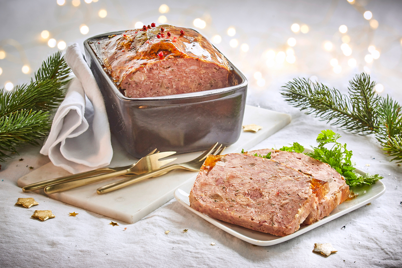 TERRINE DE CAILLE AUX GIROLLES TALLEC
