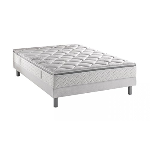 1055765 ensemble matelas songe + sommier dunlos...