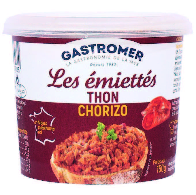  EMIETTÉS THON CHORIZO “GASTROMER” code EAN 3269660013035 