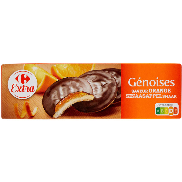 CARREFOUR EXTRA Génoises code EAN 3270190008729 
