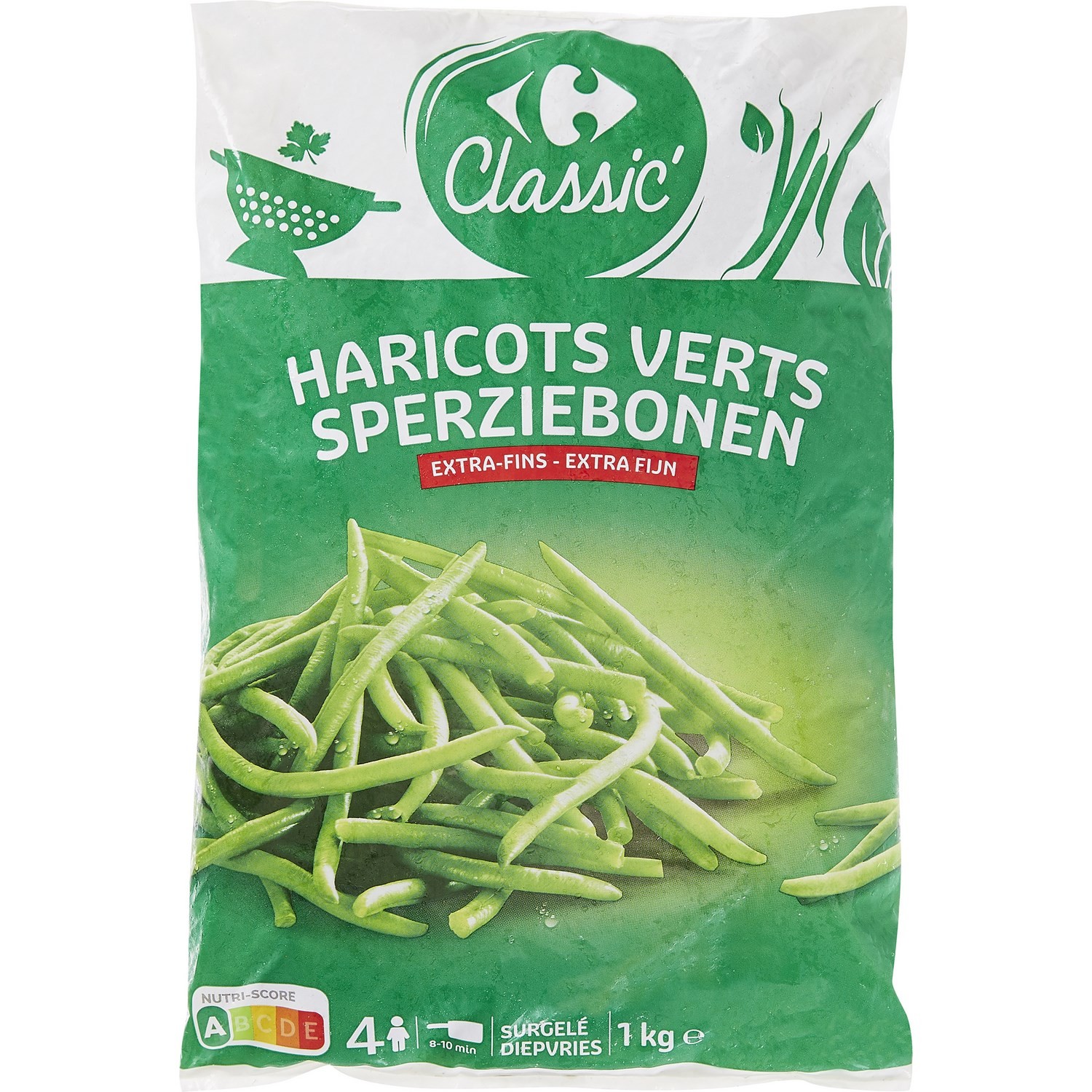 Haricots verts extra-fins CARREFOUR CLASSIC'