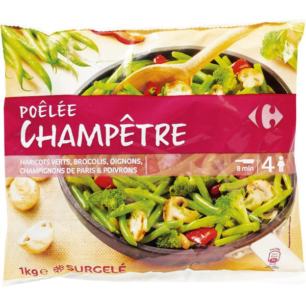 POÊLÉE SURGELÉE CARREFOUR