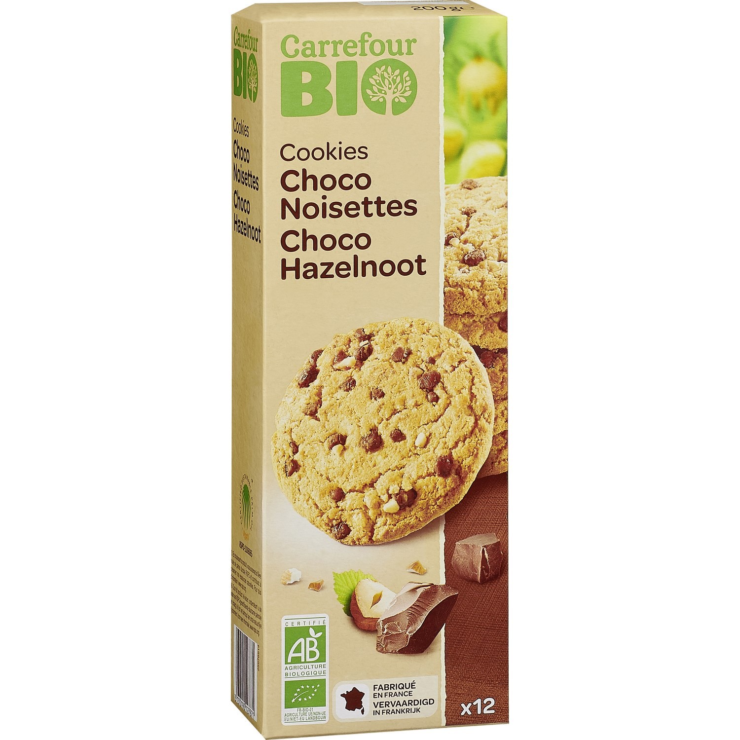 Cookies choco noisettes 