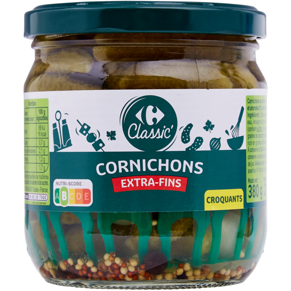 Cornichons extra-fins