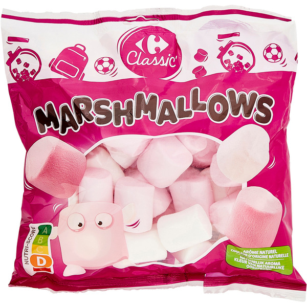 CARREFOUR CLASSIC' Guimauve marshmallow code EAN 3270190178057 