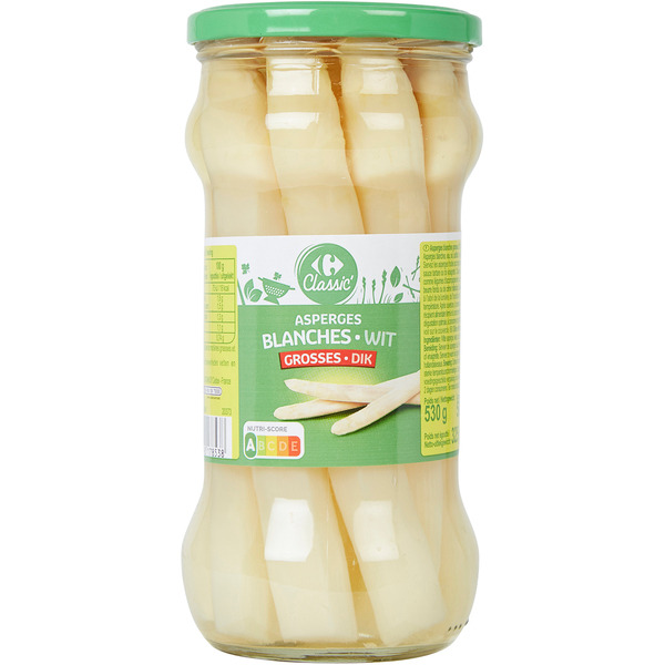 Asperges blanches grosses