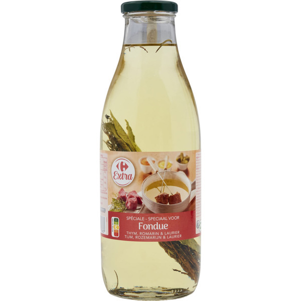 Huile spéciale fondue