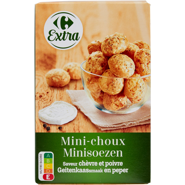 Biscuits apéritifs mini choux