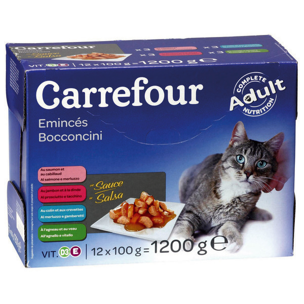 Assortiment Émincés en sauce pour chats adultes