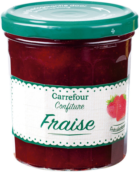 SUR LA GAMME DE CONFITURES ET GELEES 370 G CARR...