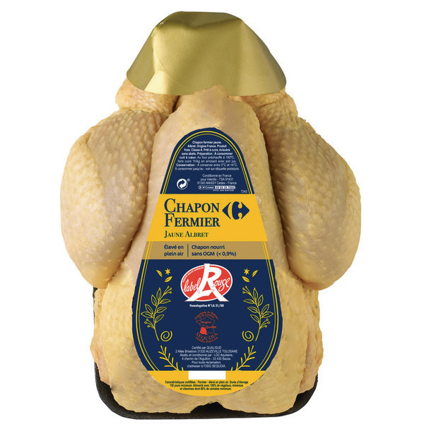 Chapon Fermier Label  Rouge