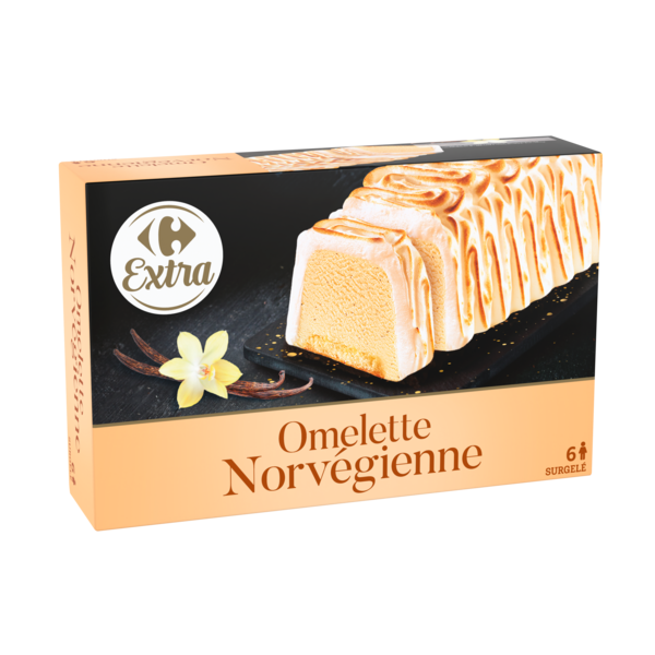 Dessert glacé omelette norvégienne