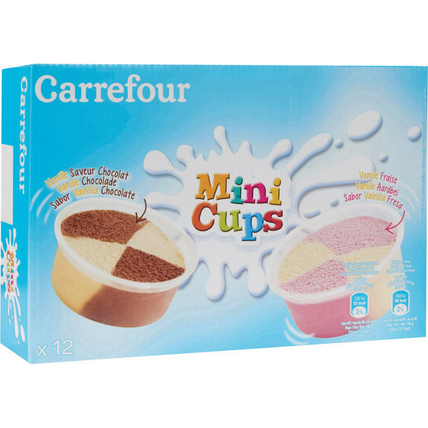 Petits pots crème glacée