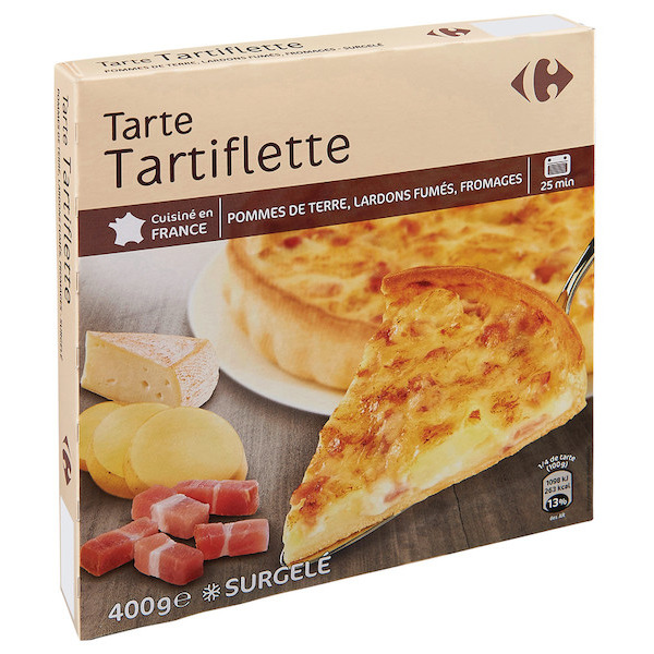Tarte surgelée