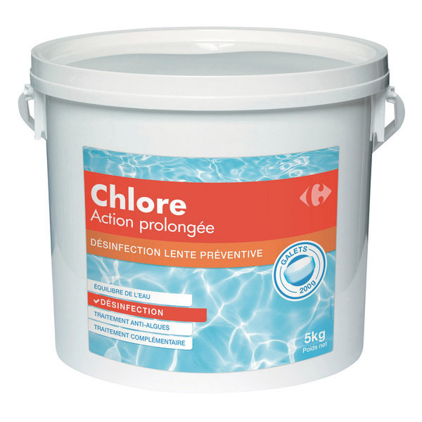 Chlore action prolongée 5 kg