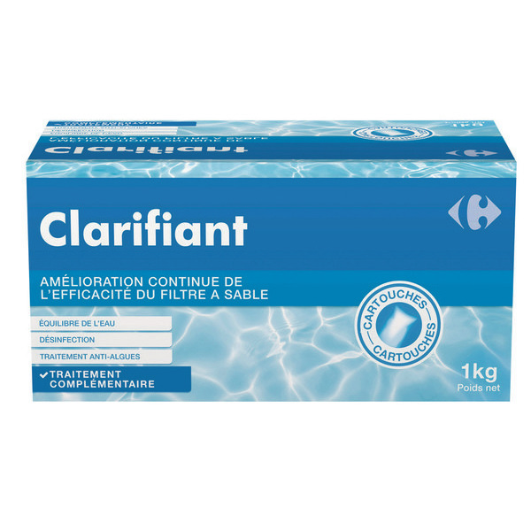 Clarifiant cartouches 1 kg