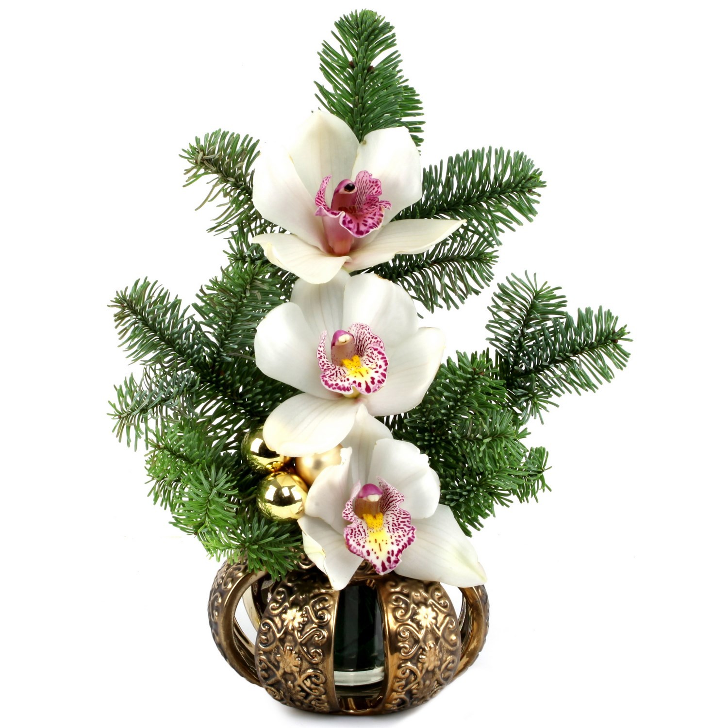 Composition Orchidée 3 Fleurons 