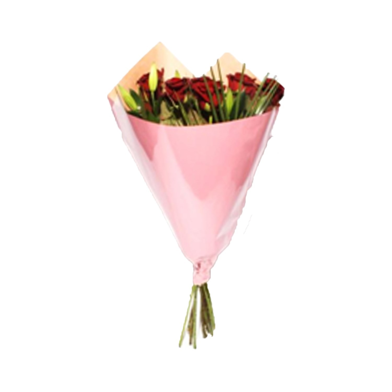 Fleurs Bouquet Cristalys rouge CARREFOUR 3270190856467 (3270190856467)