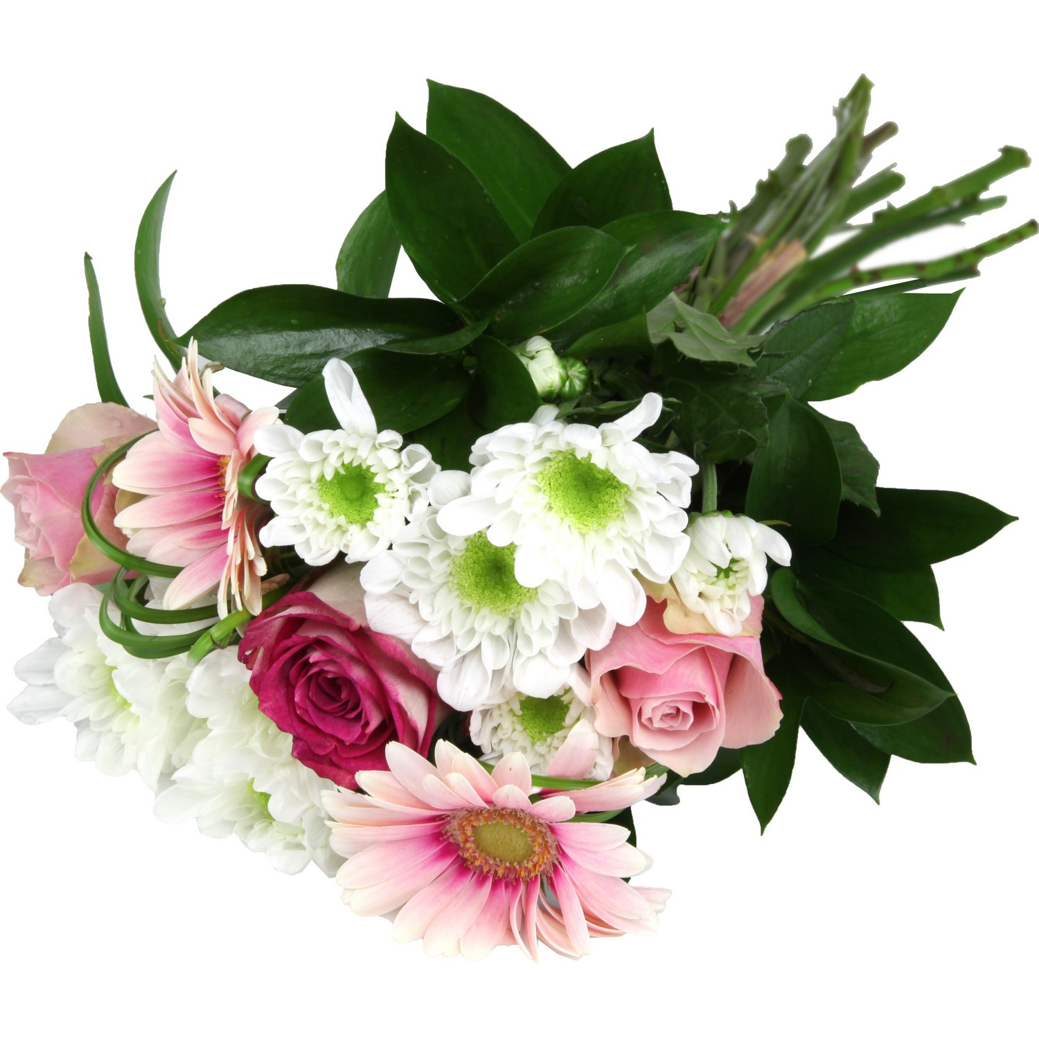 Fleurs bouquet Innocence CARREFOUR