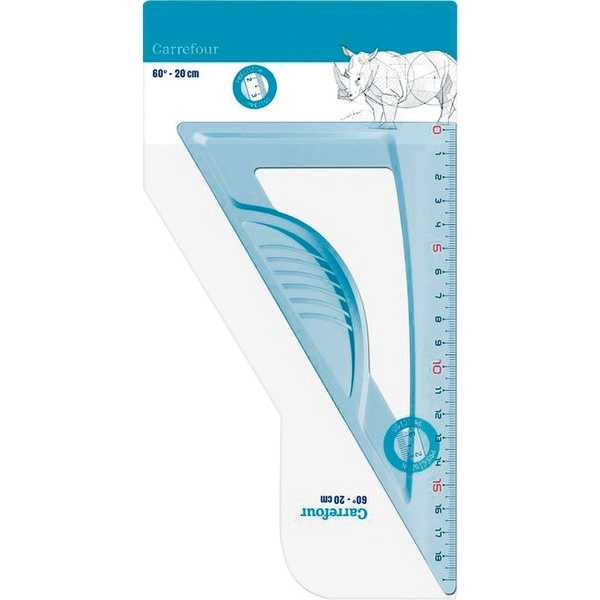 ÉQUERRE 20 CM CARREFOUR