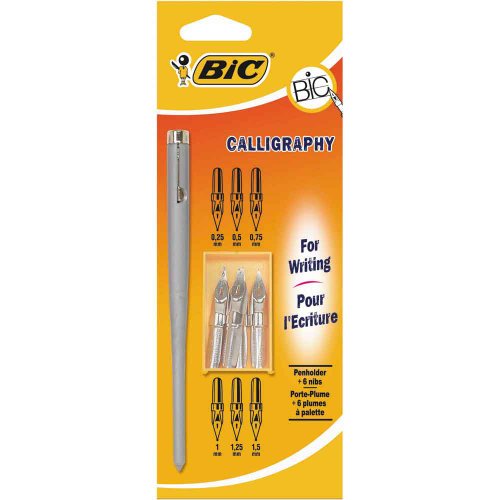 Bic Calligraphie Blister de Porte-Plume - Coule...