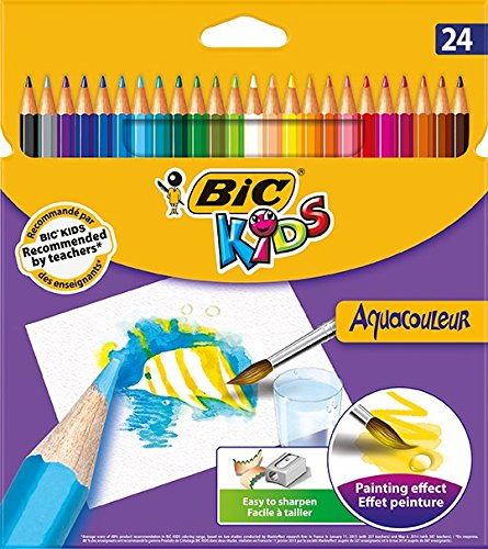 BIC Bic Kids Aquacouleur Crayon de couleur effet aquarelle code EAN 3270220003496 
