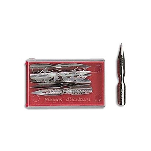 Bic - Boîte de 12 plumes sergent major, en étui...