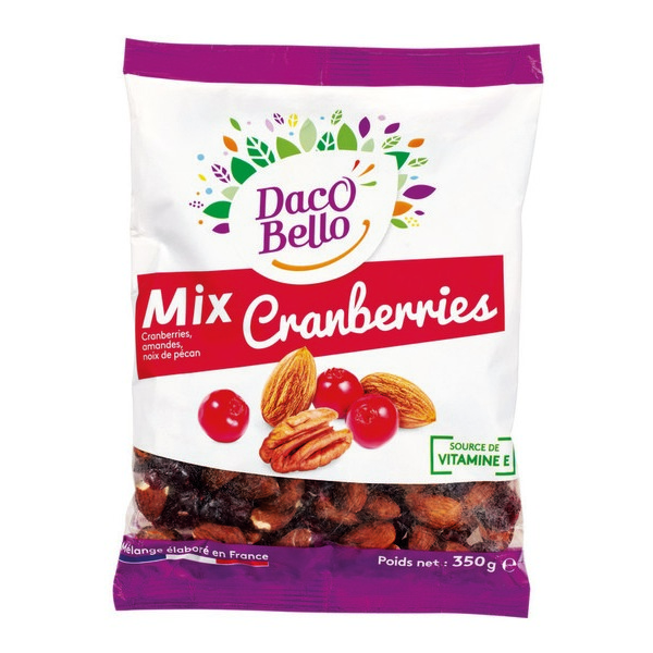  CRANBERRIES MIX DACO BELLO code EAN 3270720005600 