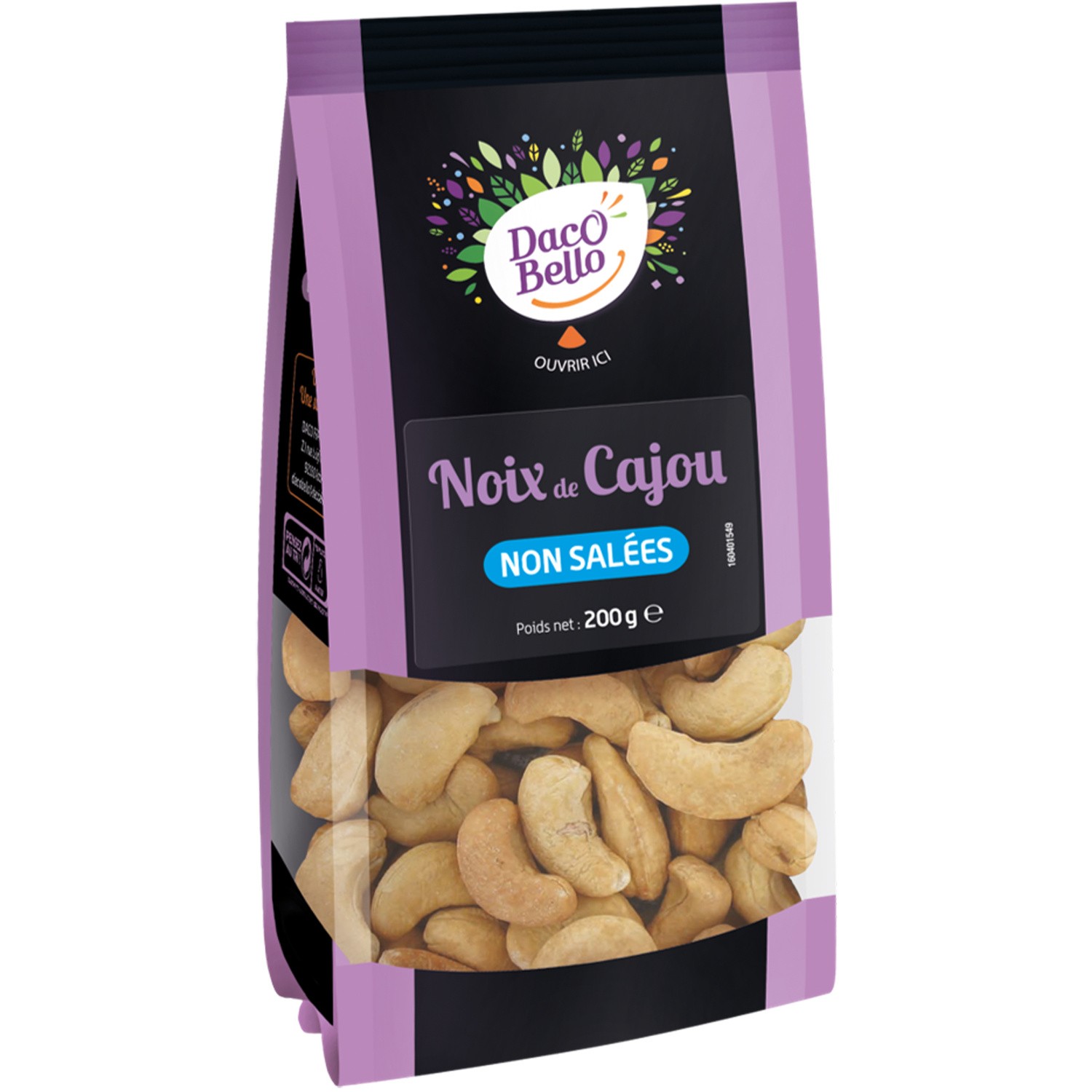 Noix de cajou non salées DACO BELLO