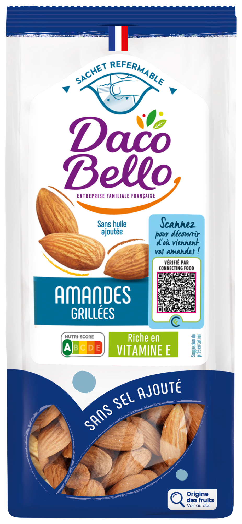 Amandes grillées