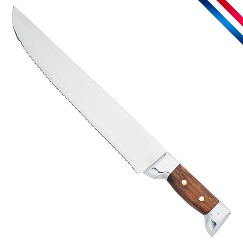 Au Nain Couteau poissonnier pro à l'ancienne - Lame inox dentelée - 33cm code EAN 3270820006255 