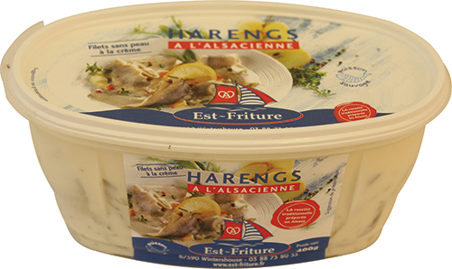 POT FILETS DE HARENG SANS PEAU À L'ALSACIENNE