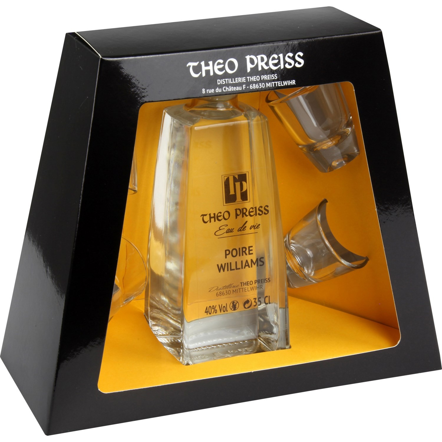 Coffret eau de vie poire Williams THEO PREISS 3271353460606 THEO PREISS Coffret eau de vie poire Williams THEO PREISS 3271353460606 THEO PREISS