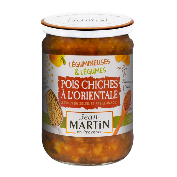 JEAN MARTIN POIS CHICHES À L'ORIENTALE 
JEAN MARTIN code EAN 3271514170566 