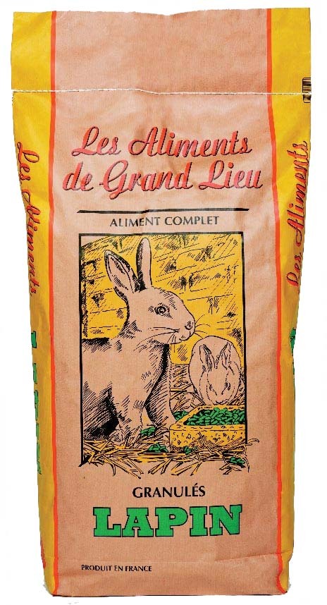 ALIMENT COMPLET POUR LAPIN