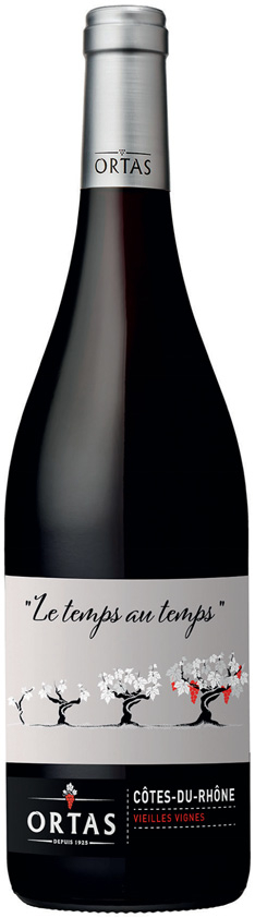 AOP** CÔTES-DU-RHÔNE VIEILLES VIGNES LE TEMPS AU TEMPS ROUGE 2017 3271921163502 (3271921163502)
