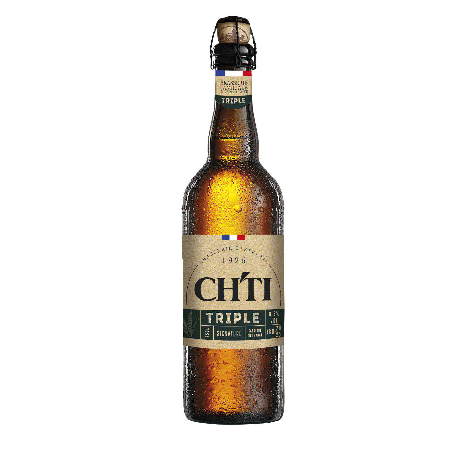 CH'TI Bière de garde triple CH'TI code EAN 3272460124269 