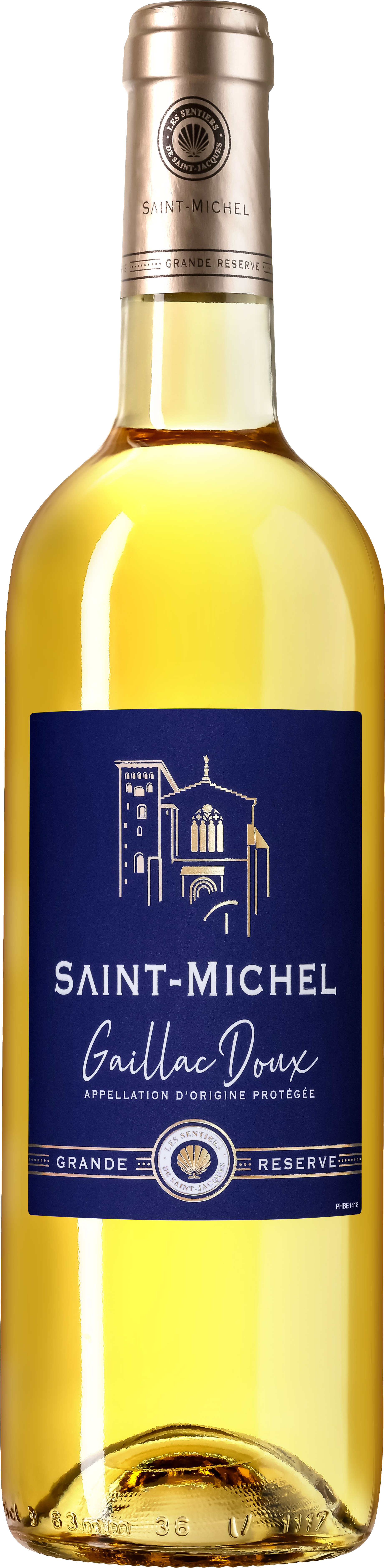  AOP VIN BLANC GAILLAC DOUX
GRANDE RÉSERVE SAINT-MICHEL 2024 code EAN 3272591760749 