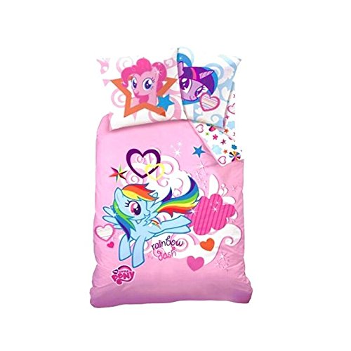 041749 housse de couette 140 x 200 cm + taie 63...