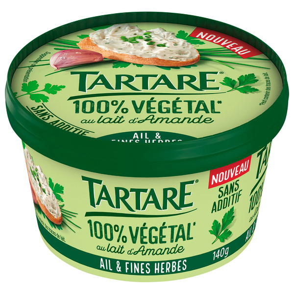 Fromage à tartiner 100% Végétal