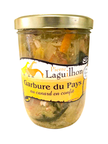 GARBURE DU PAYS AU CANARD EN CONFIT
