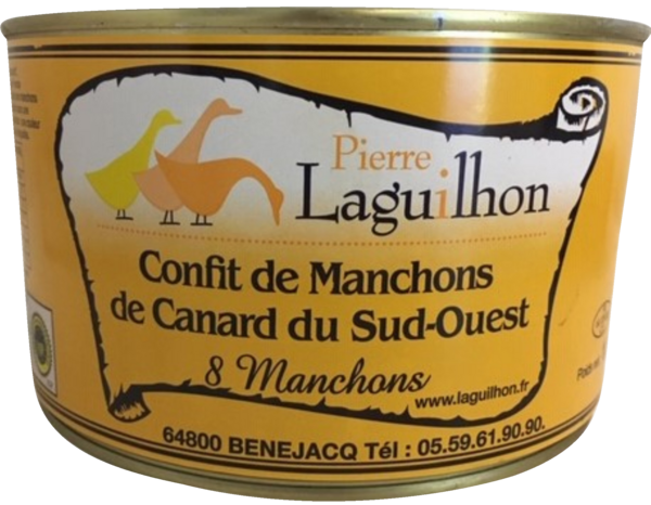 CONFIT DE MANCHONS DE CANARD IGP 
